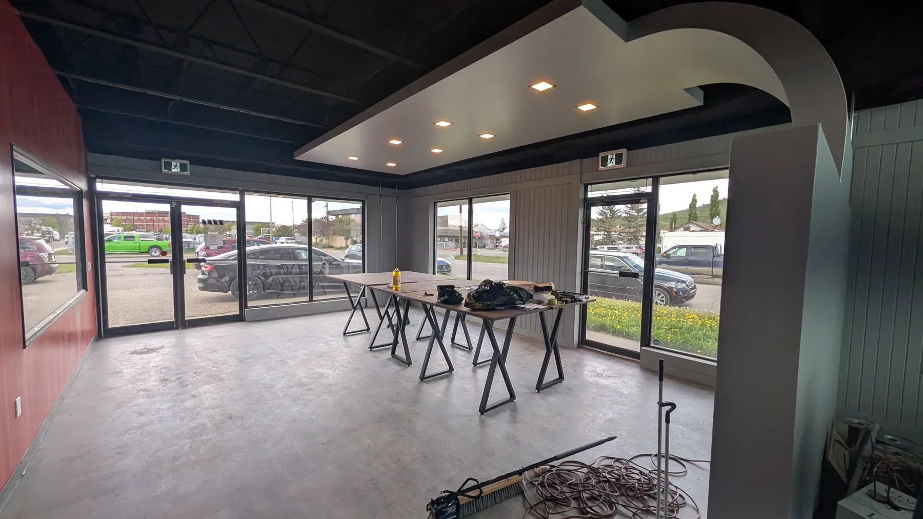 Consultation space and production area inside True North Kromes